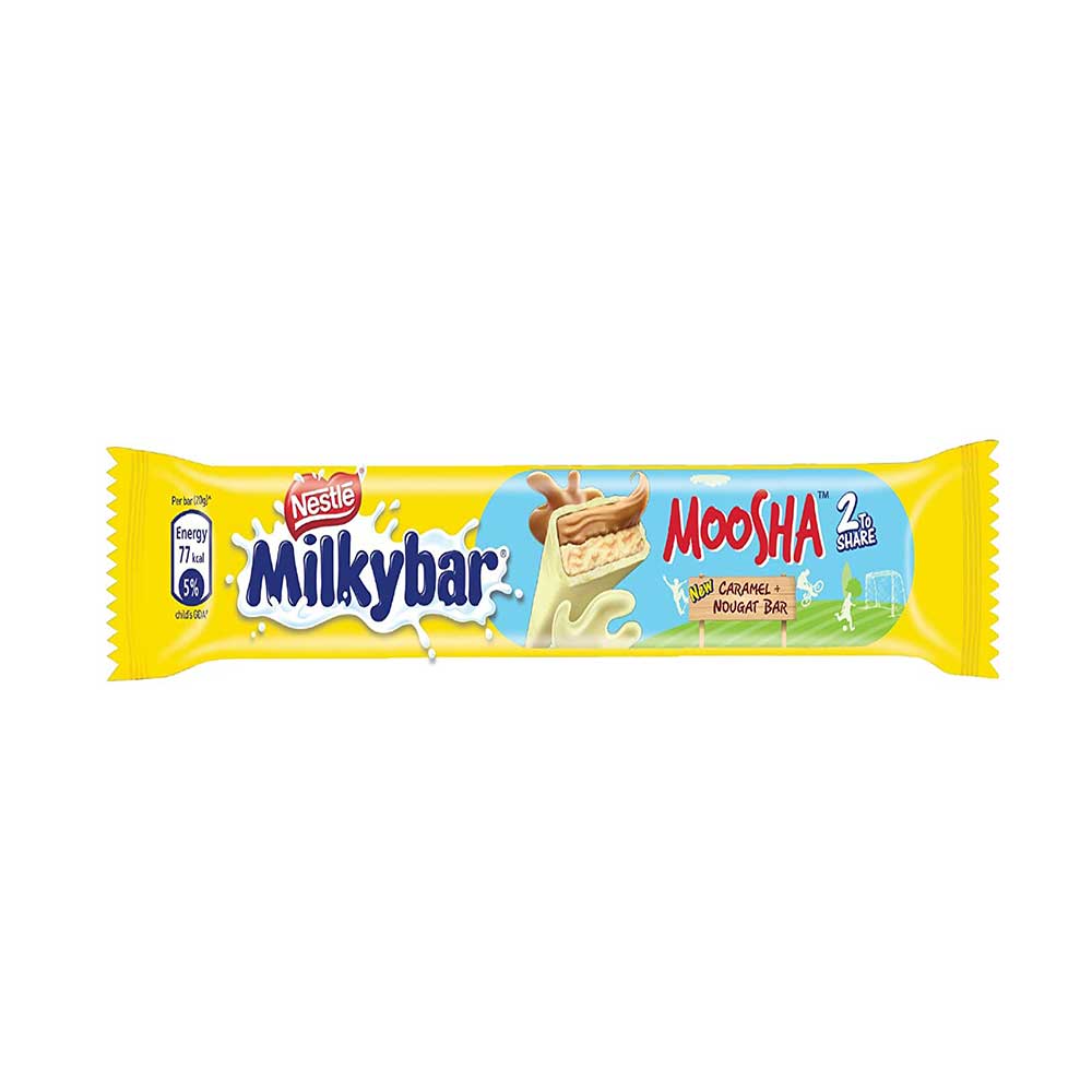 Nestle Milky-bar Moosha - Caramel + Nougat Bar - 40g