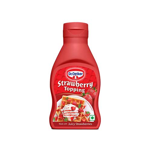 Dr. Oetker Funfoods - Strawberry Topping - 300g