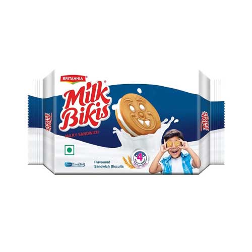 Britannia Milk Bikis Milky Sandwich - 200g