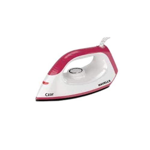 Havells - Dry Iron - Czar - White & Ruby