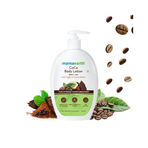 Mamaearth Coco Body Lotion With Coffee & Cocoa Butter For Intense Moisturization - 400ml