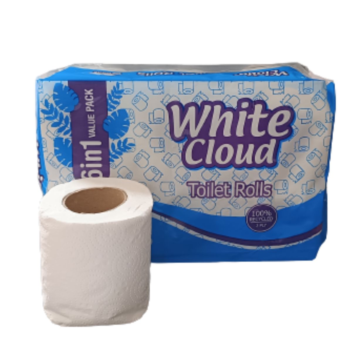 White Cloud Tissue Paper - 6-In-1 Value Pack