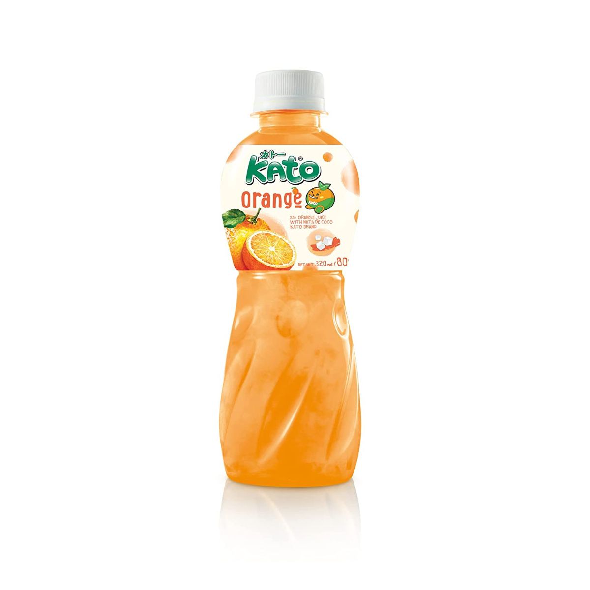 Kato Orange Juice with Nata de Coco - 320 ml
