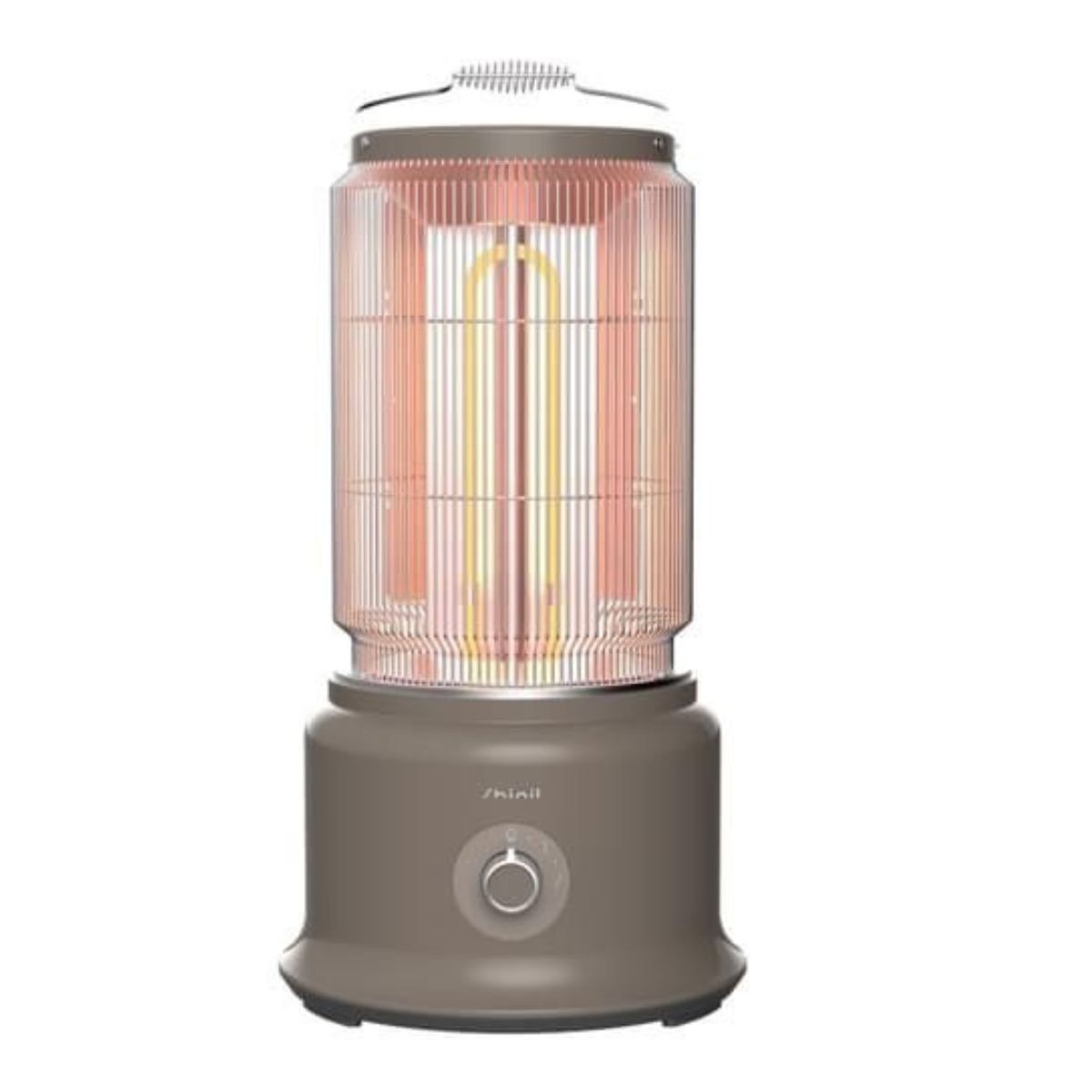 New Day Shinil - Cylindrical Carbon Heater - Light Brown