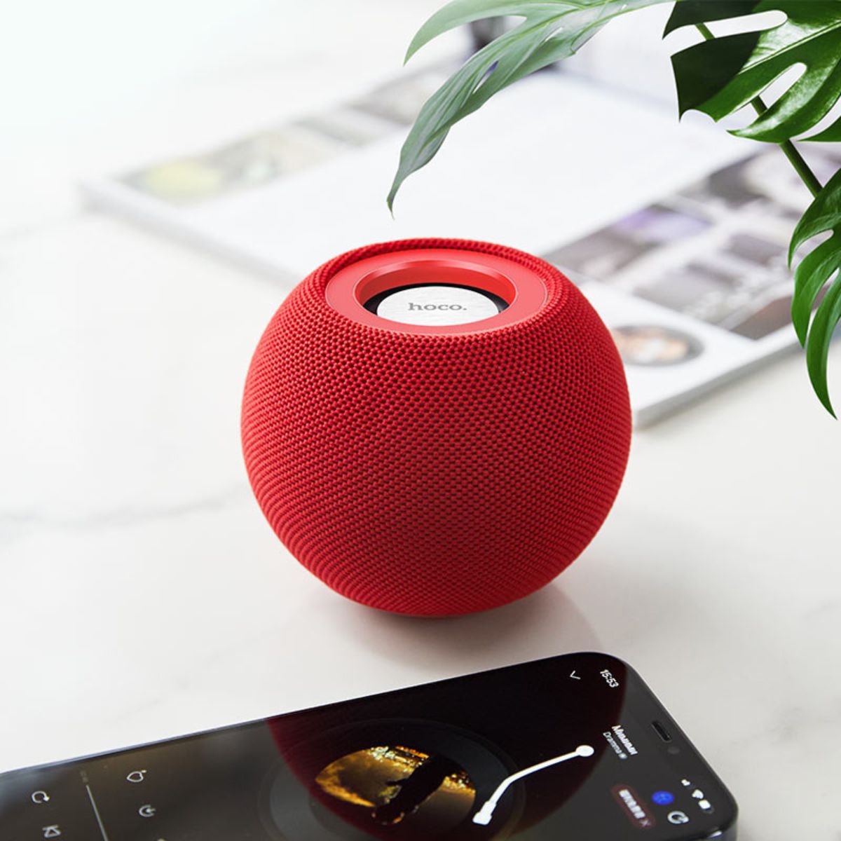 Hoco BS45 Deep Sound Sports Bluetooth Speaker - Red