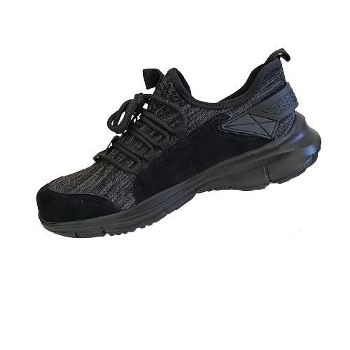 Safety Work Shoe With Steel Toe (Sneaker) - SWS02 - Anti-pierce & Water Repellent - Black - Euro 41