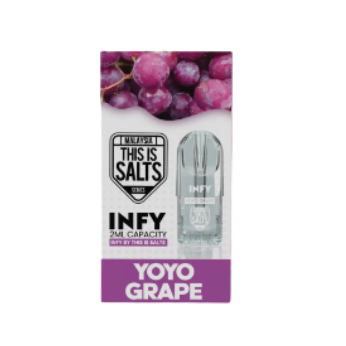 This Is Salts Infy Nicotine Vape Pod - Yoyo Grape - 2ml