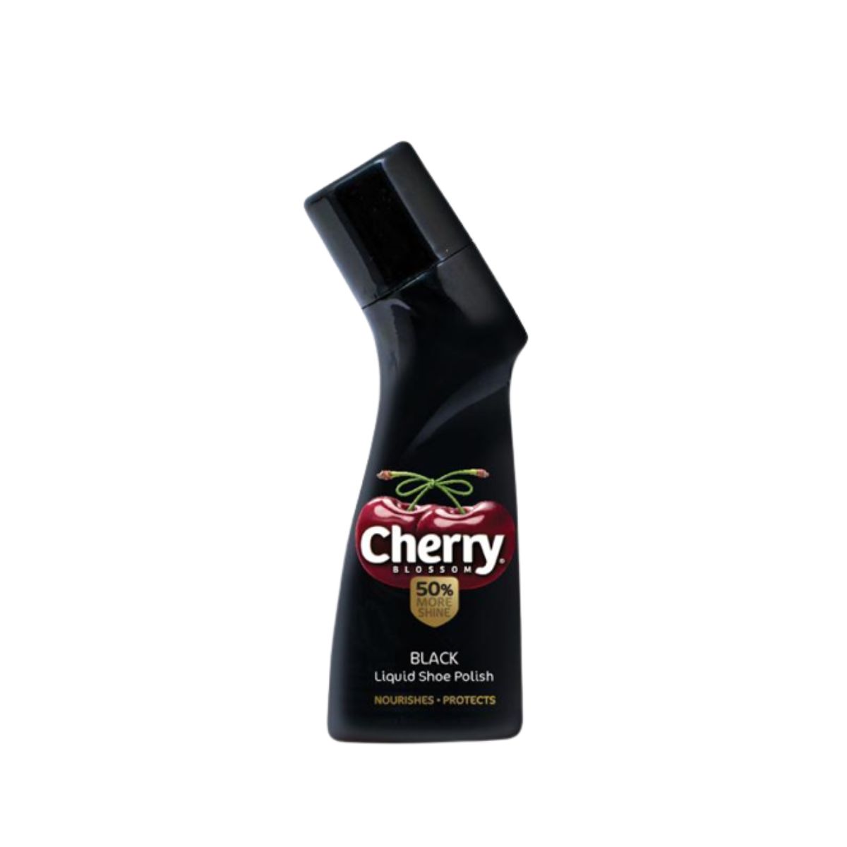 Cherry Blossom Black Liquid Shoe Polish - 75ml