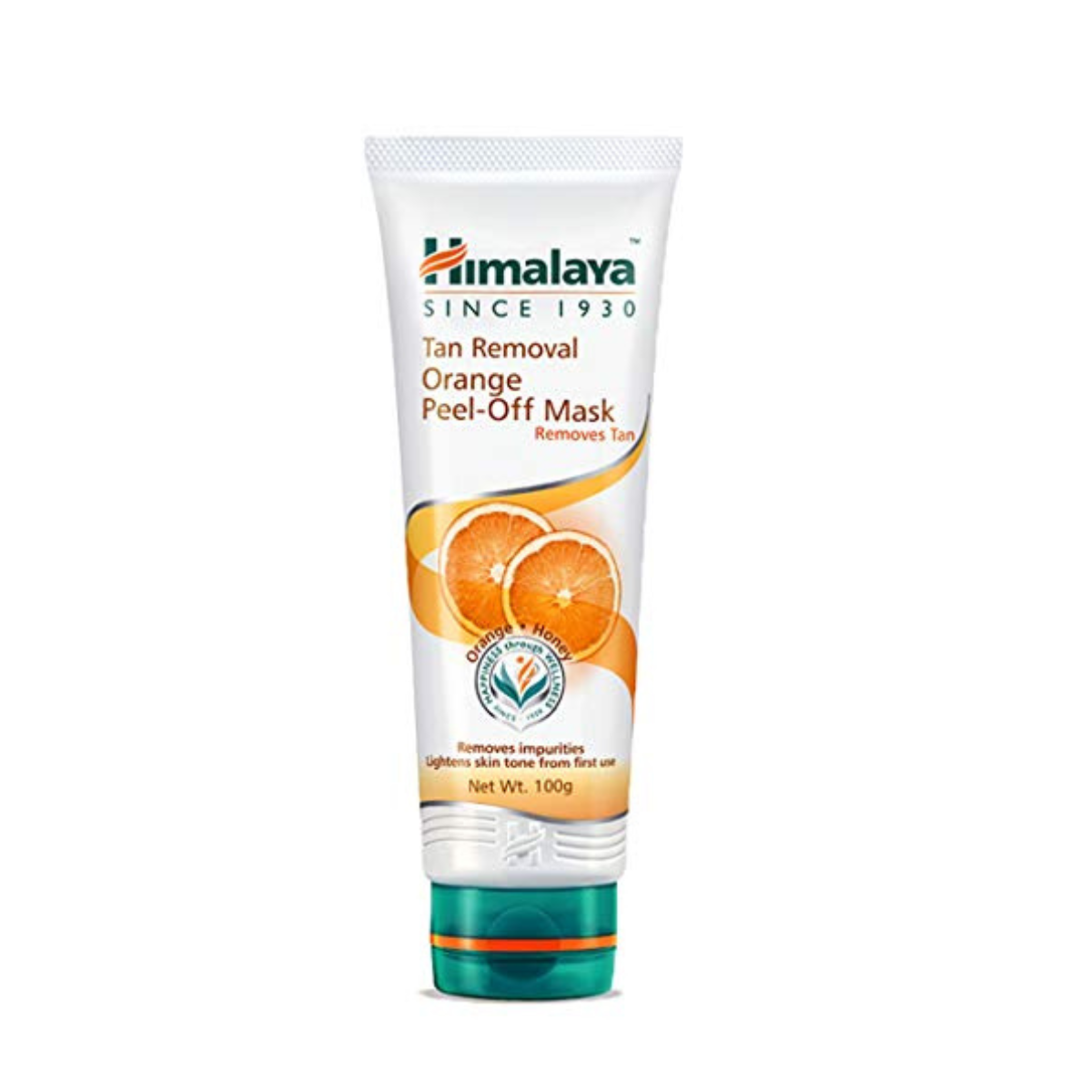 Himalaya Tan Removal Orange Peel Off Mask - Remove Impurities - Lightens Skin Tone - 100g