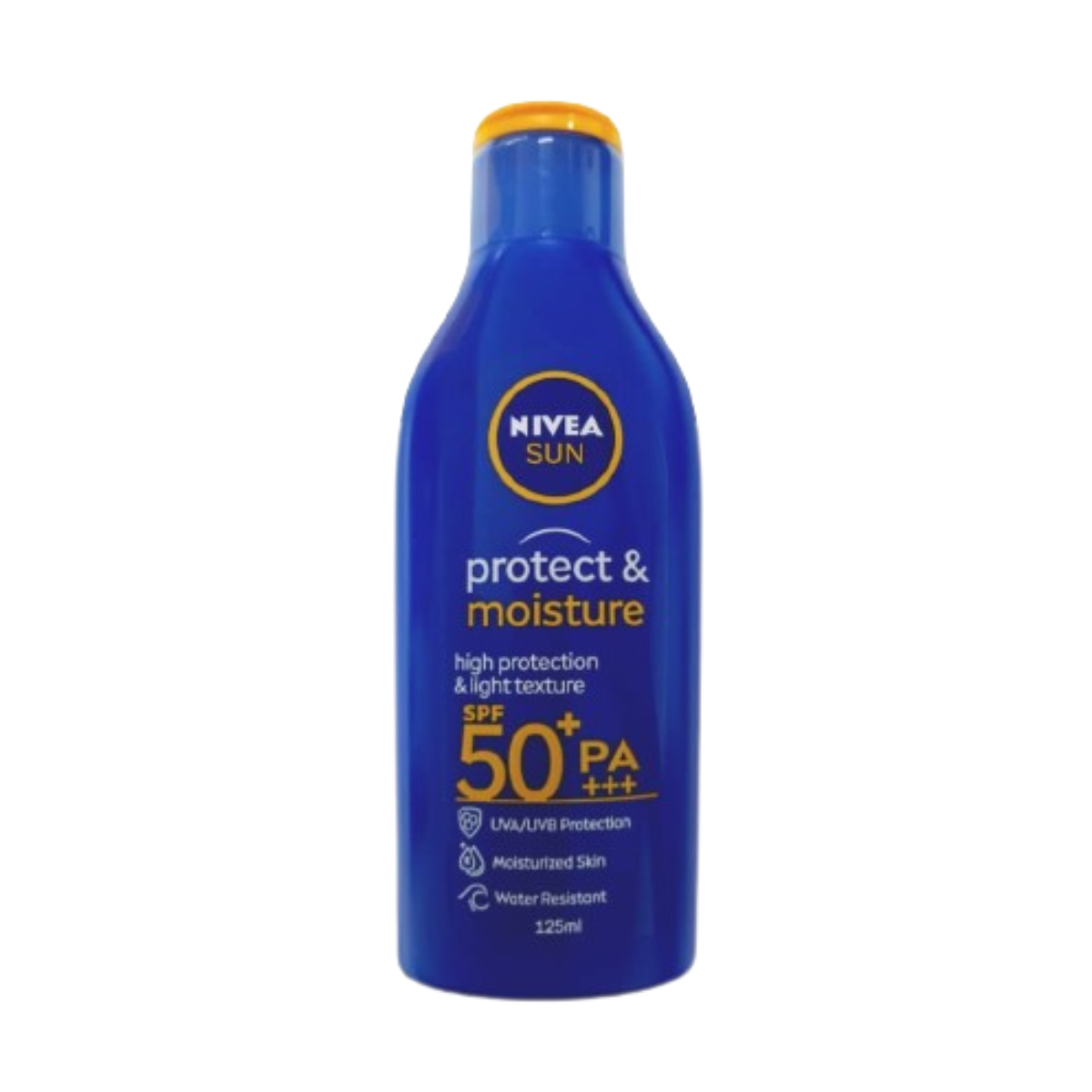 Nivea Sun Protect & Moisture - High Protection And Light Texture - SPF 50+ - 125ml