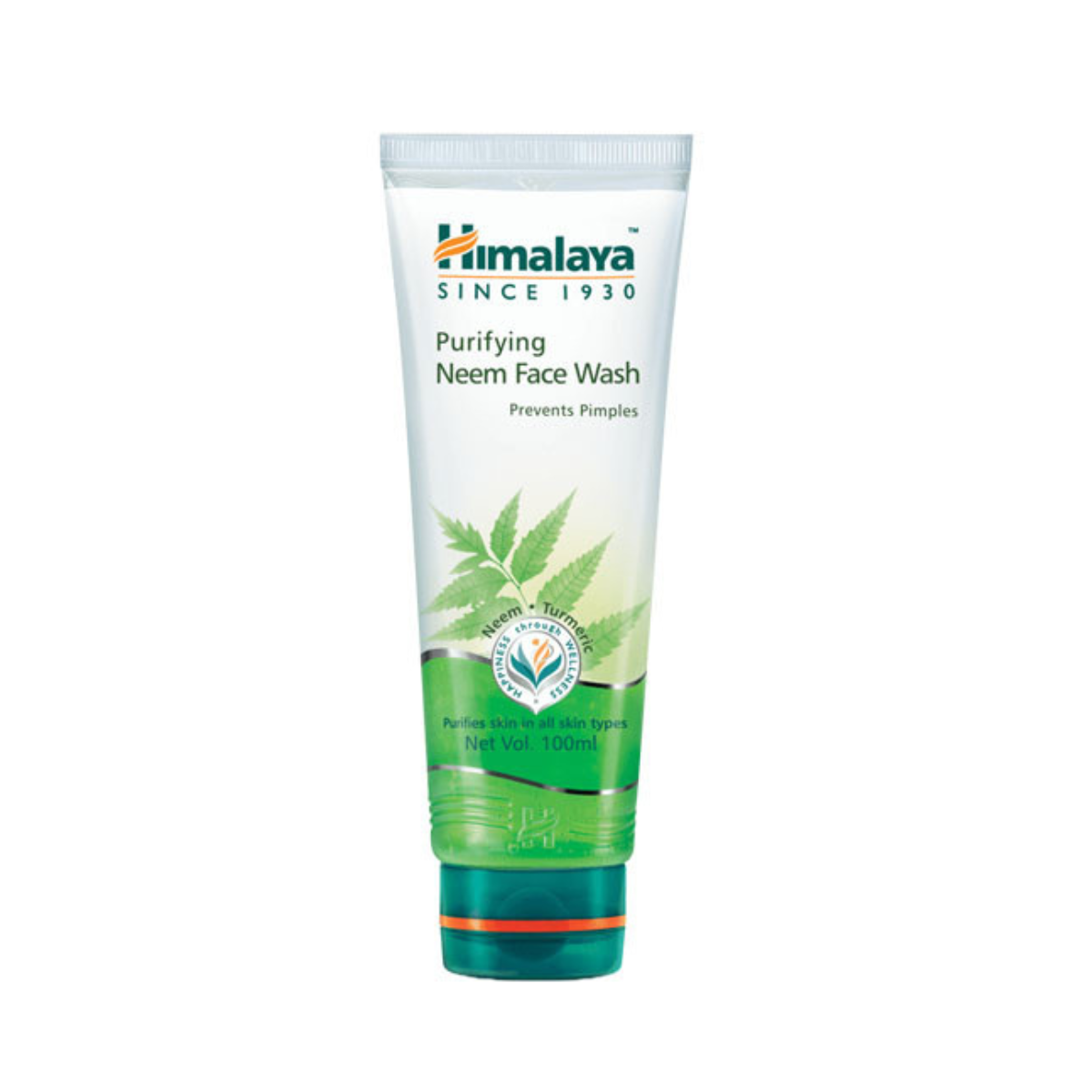 Himalaya Purifying Neem Face Wash - Prevents Pimples - Purifies Skin In All Skin Types - 100ml
