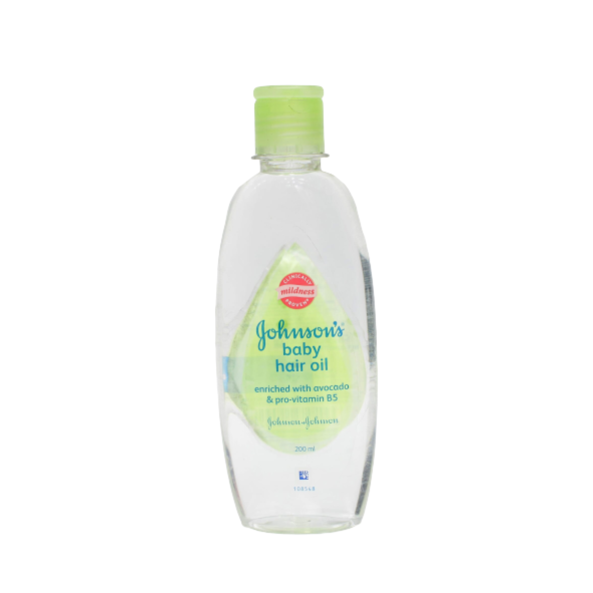 Johnson's Baby Hair Oil - Enriched With Avocado & Pro Vitamin B5 - 200ml