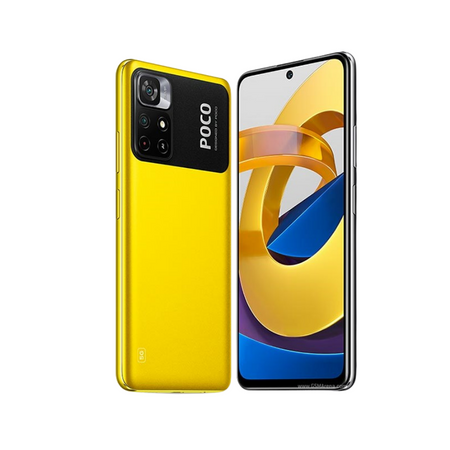 Poco M4 5G Pro Mobile Phone, 6/128 - Black , Yellow & Blue