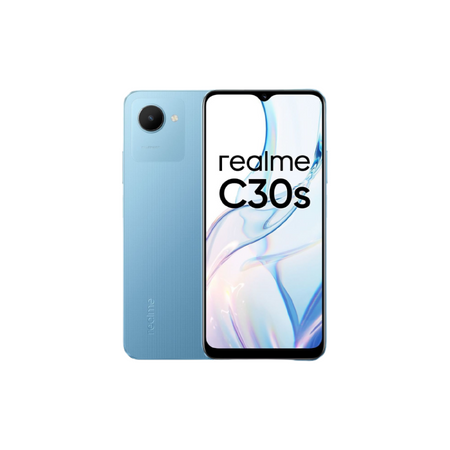 Realme C30s Mobile Phone, 4/64 - Yellow, Black & Blue