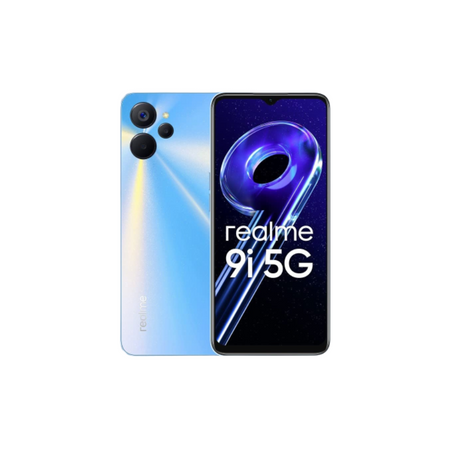 Realme 9i 5G Mobile Phone, 4/64 - Yellow, Black & Blue