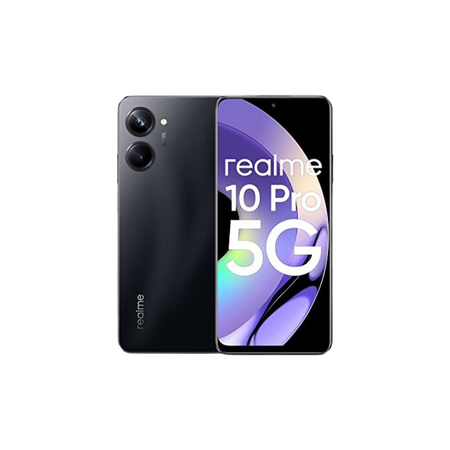 Realme 10 Pro 5G Mobile Phone, 6/128 - Yellow, Black & Blue