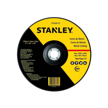 Stanley Metal Cutting Blade 5'' STA 4522