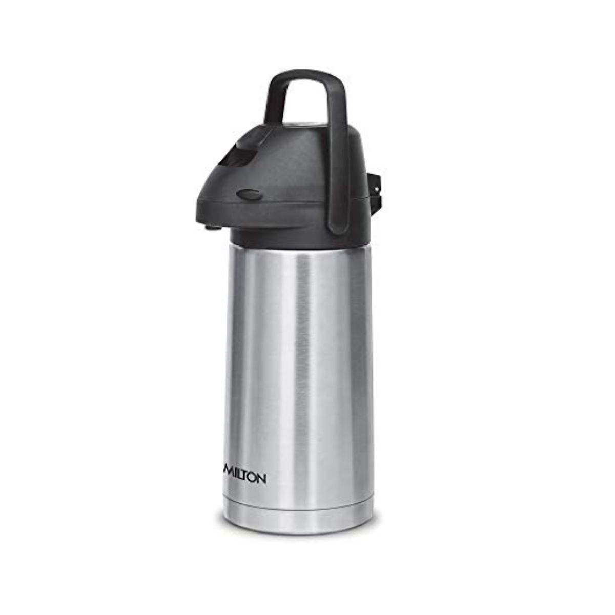 Milton Thermosteel Vacuum Insulated Dispenser - Hot 24 Hours - Pinnacle 2000 - Black