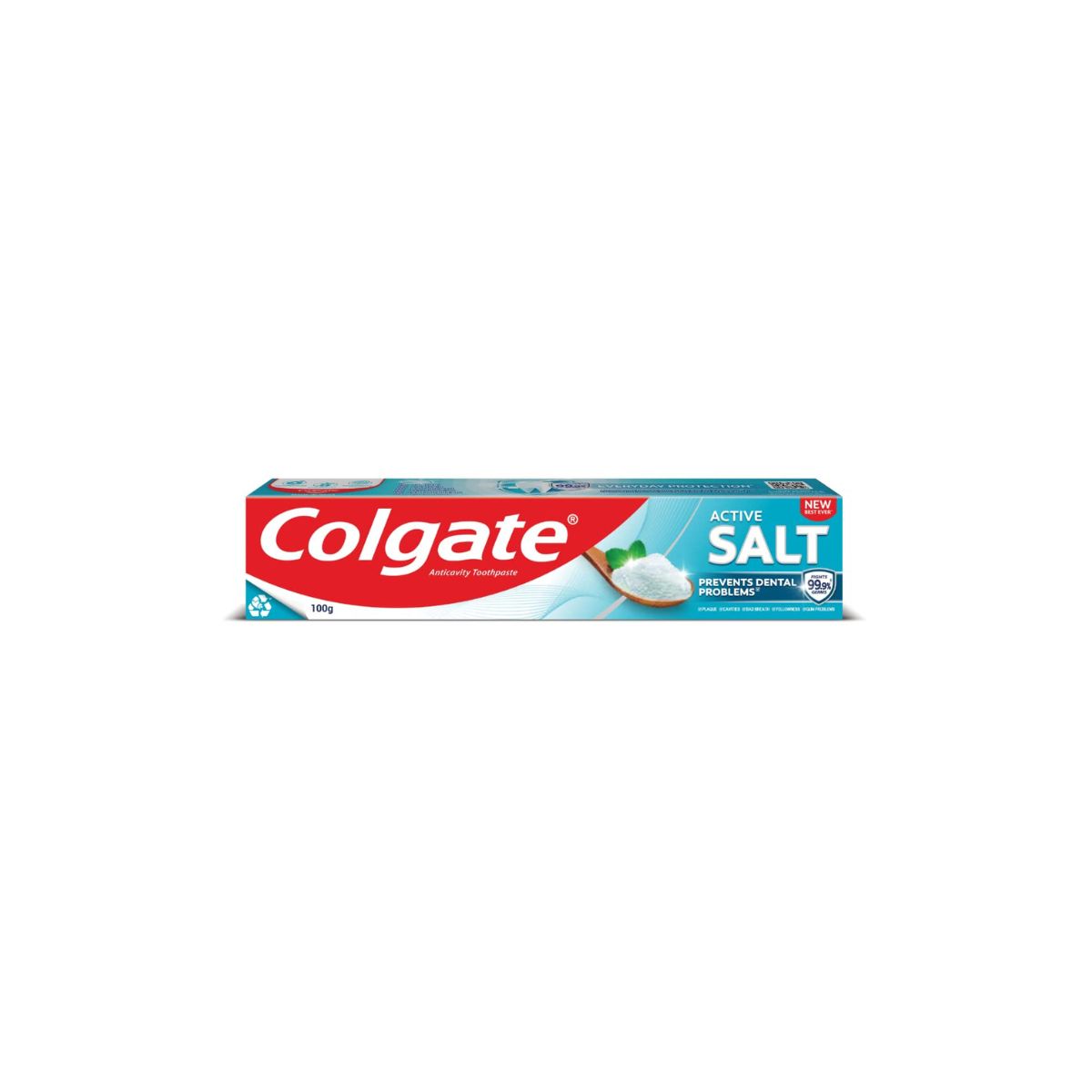 Colgate Anticavity Toothpaste - Active Salt - Prevents Dental Problems - 50g