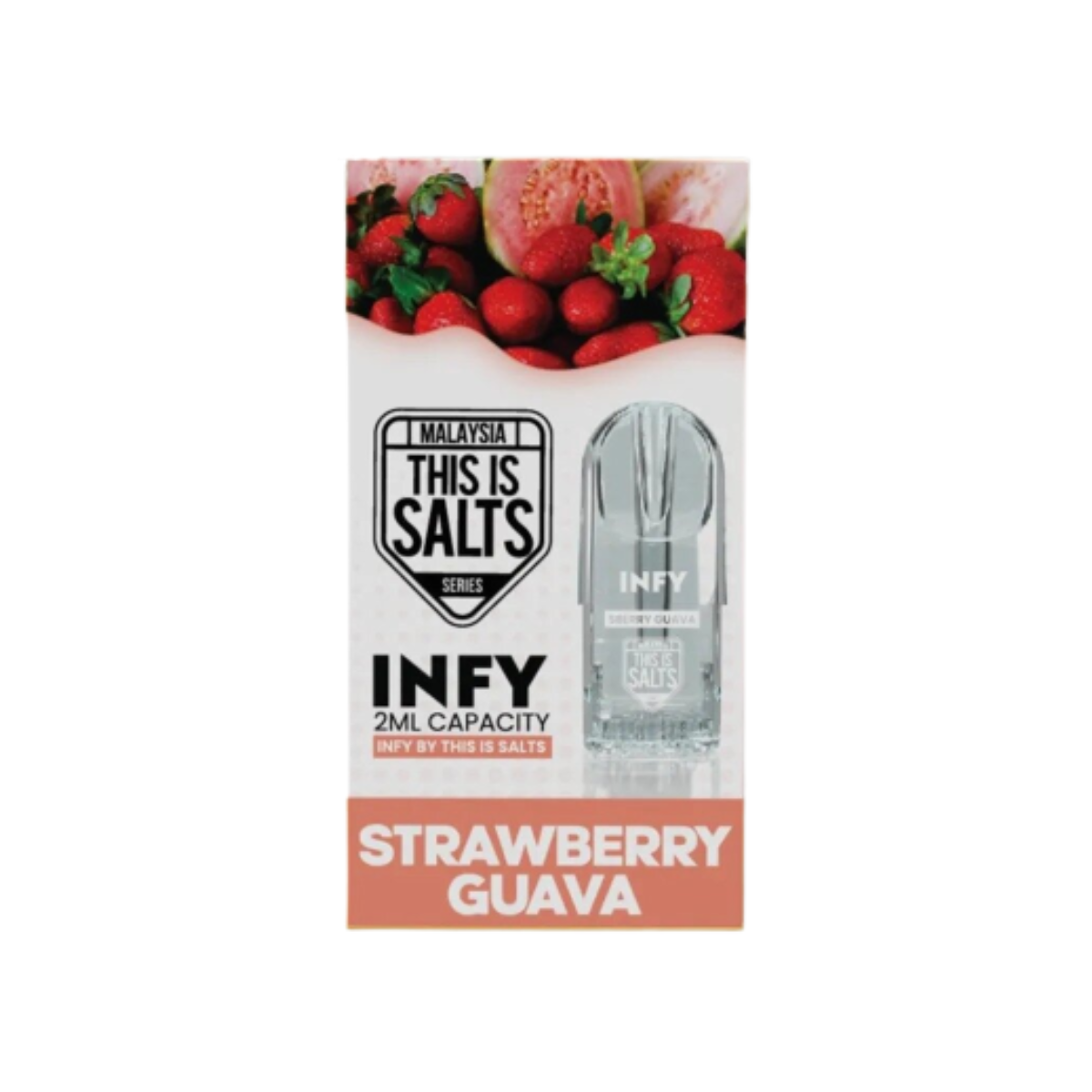 This Is Salts Infy Nicotine Vape Pod - Strawberry Guava - 2ml