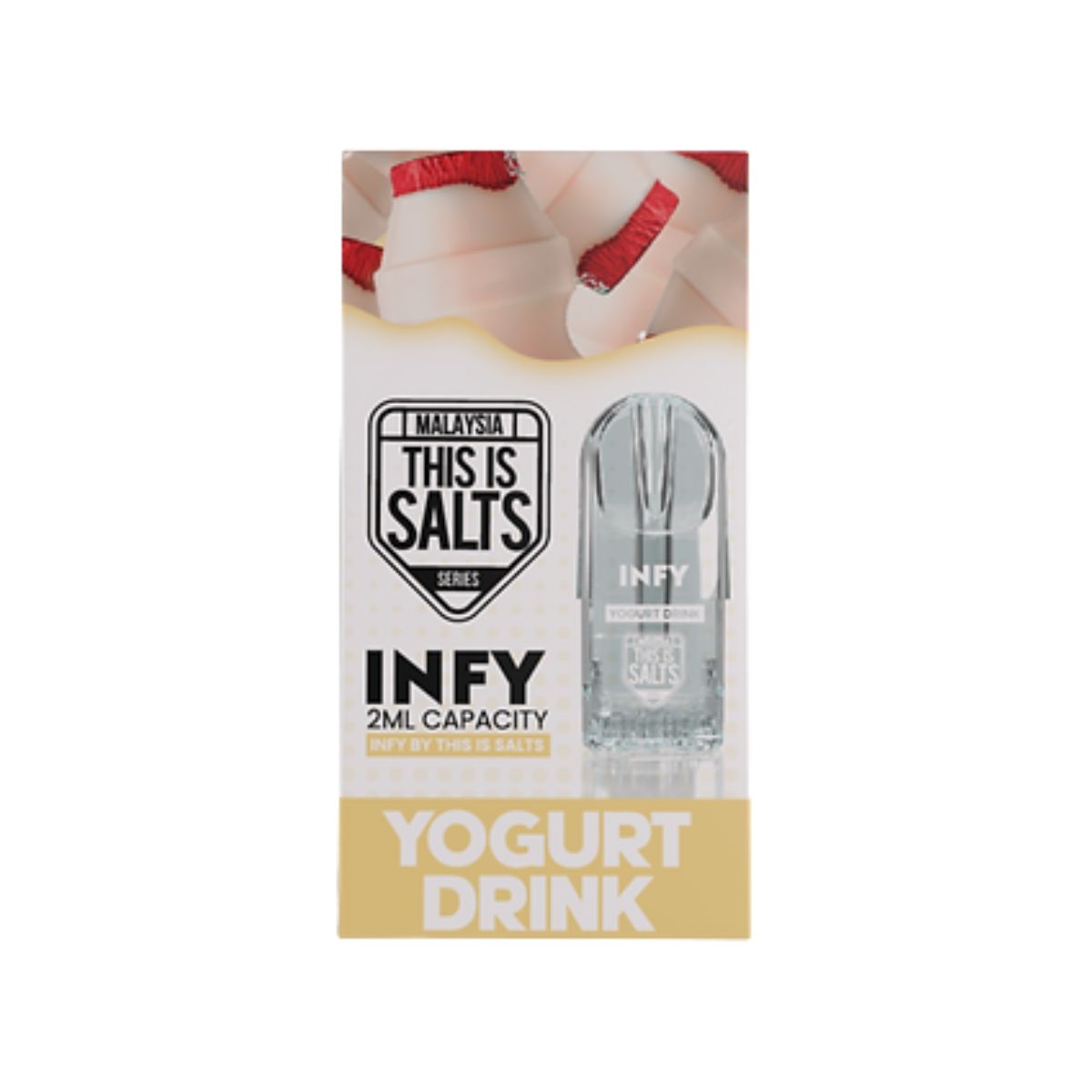 This Is Salts Infy Nicotine Vape Pod - Yogurt Drink - 2ml