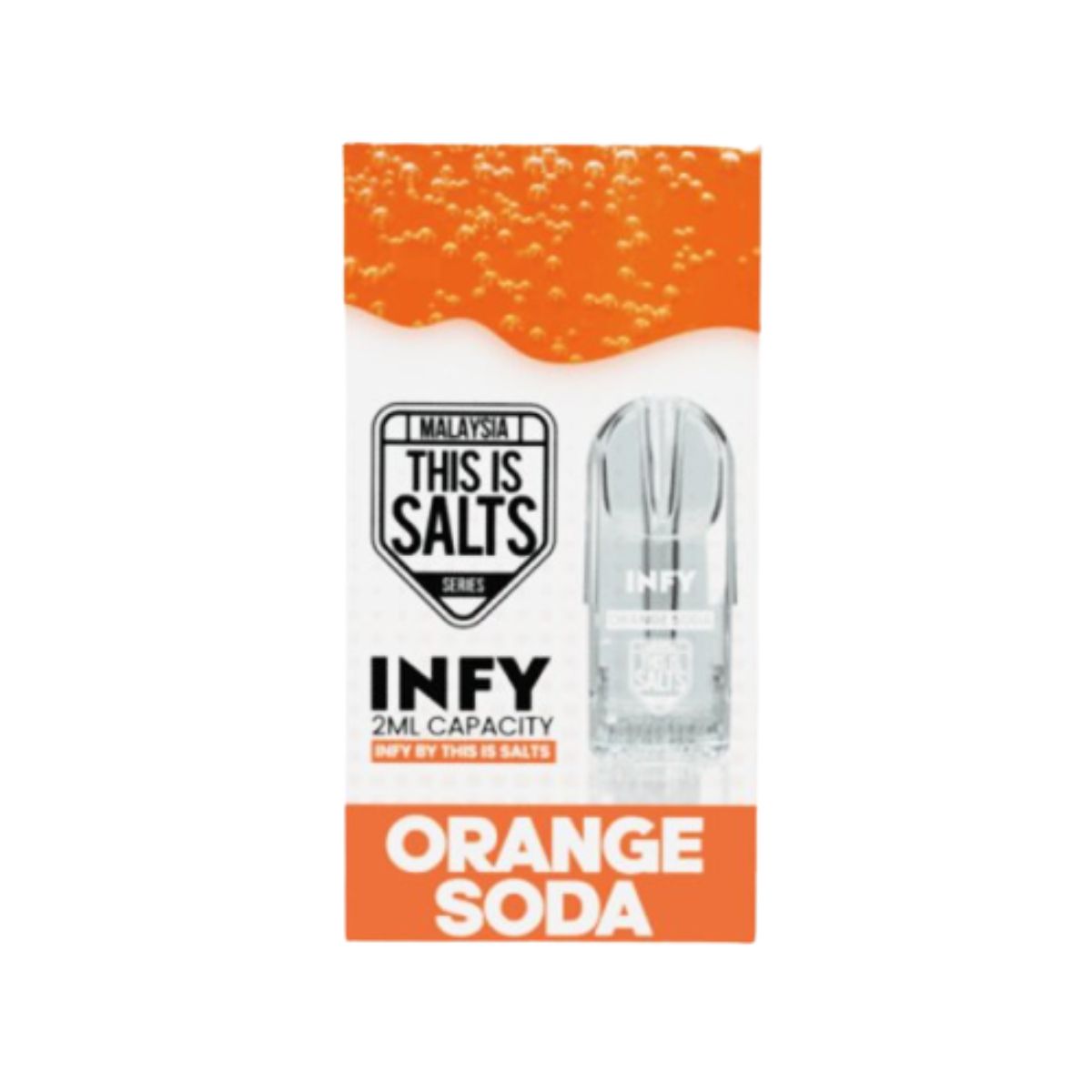 This Is Salts Infy Nicotine Vape Pod - Orange Soda - 2ml