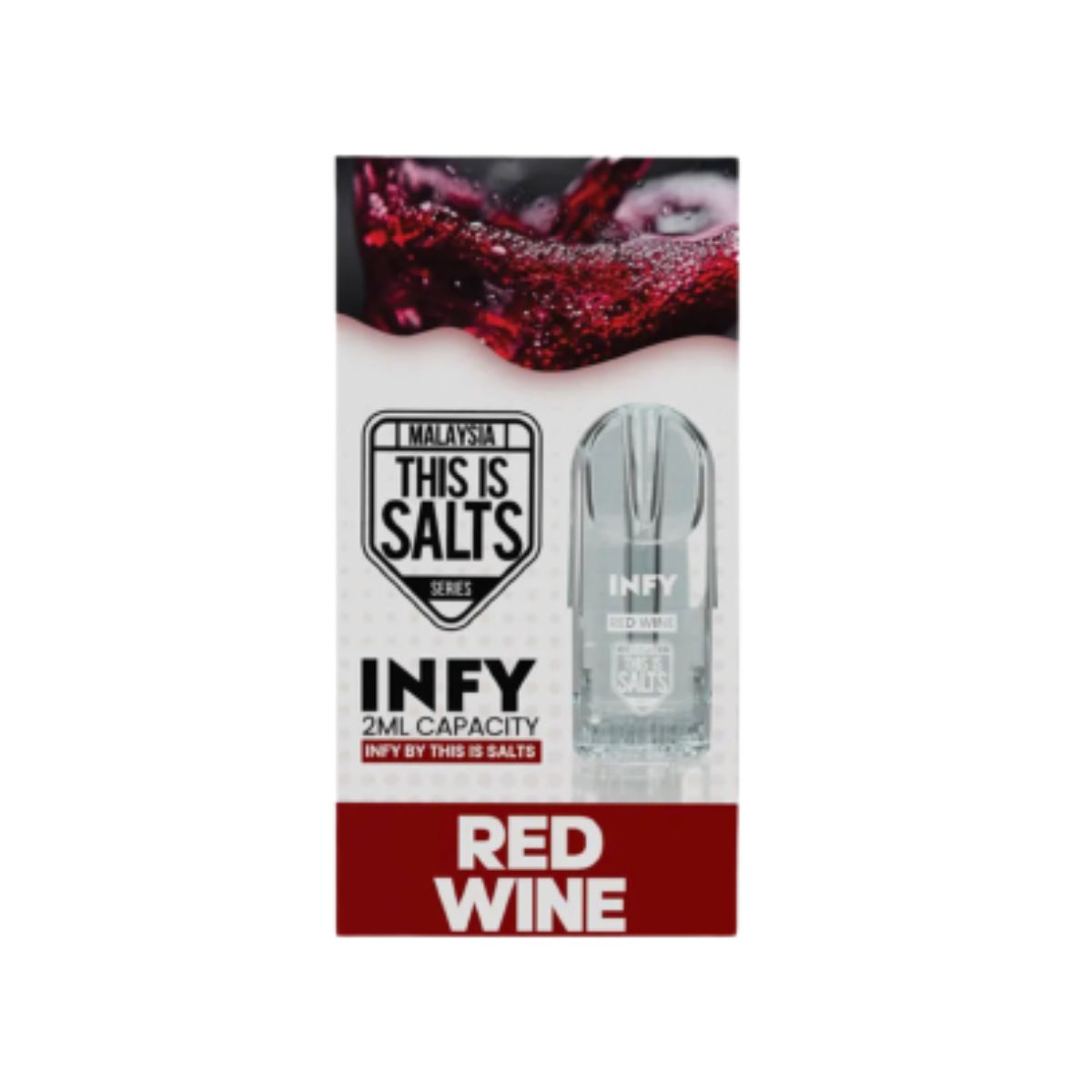 This Is Salts Infy Nicotine Vape Pod - Red Wine - 2ml