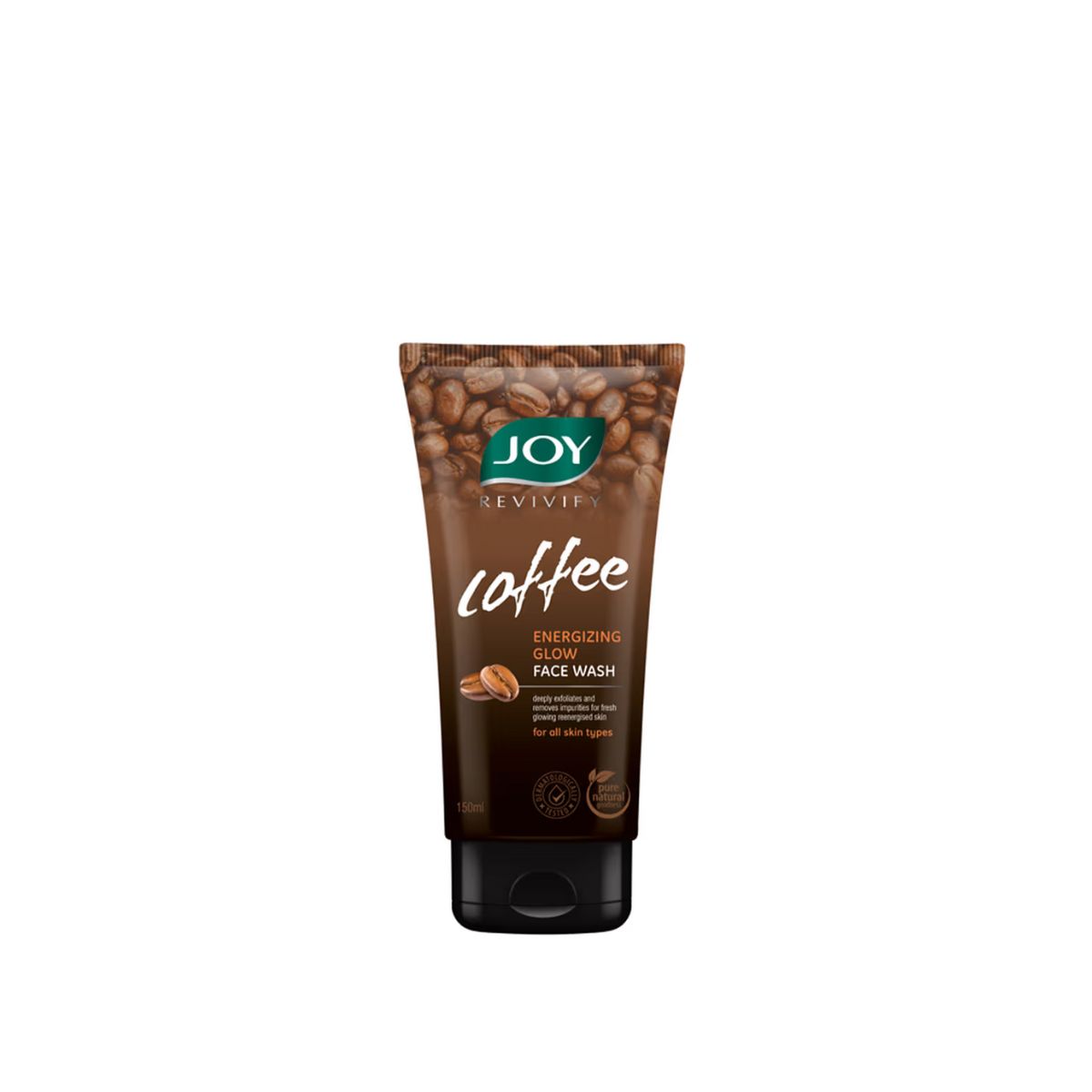Joy Revivify - Coffee - Energizing Glow Face Wash - Pure Natural Goodness - 150ml
