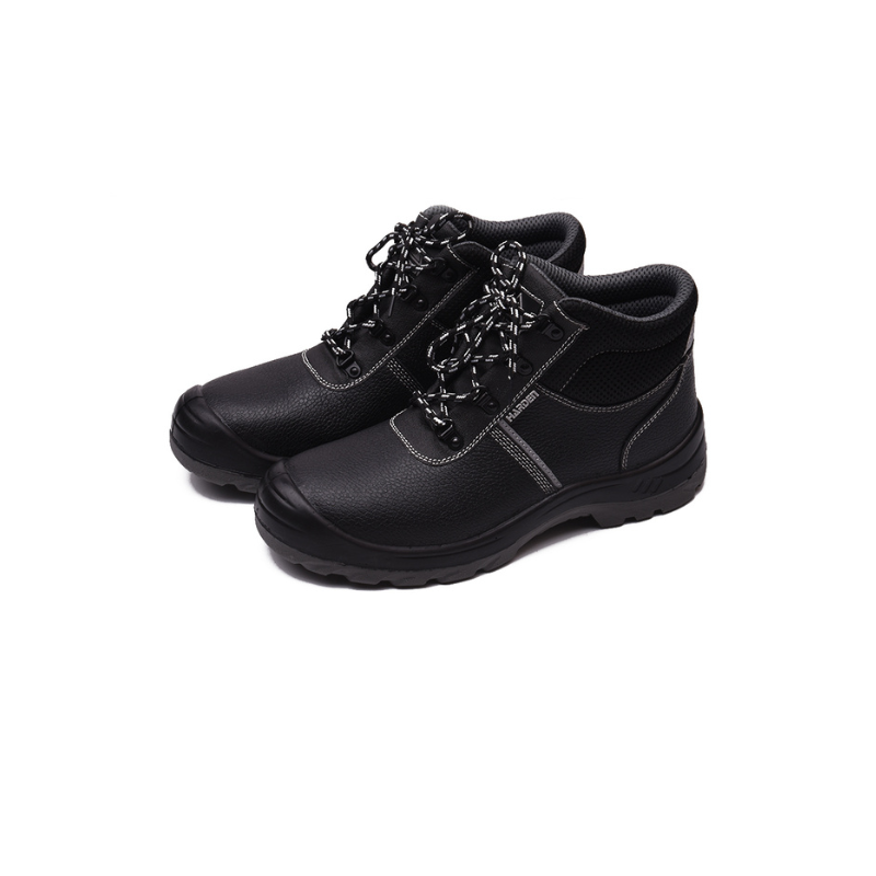 Harden Safety Footwear - Leather - Black