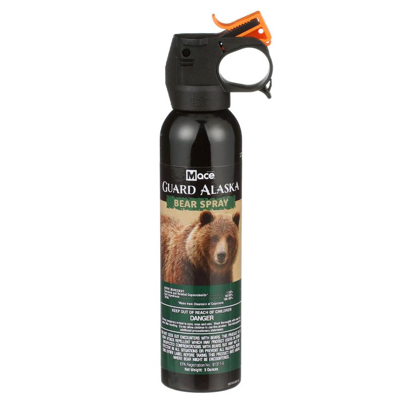 Mace Brand Maximum Strength Bear Defense Spray - Guard Alaska - 9 Ounces