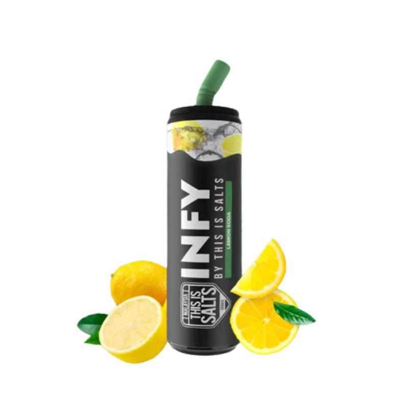 This is Salts Series Infy Disposable Pod - 6000 Puffs - Lemon Soda