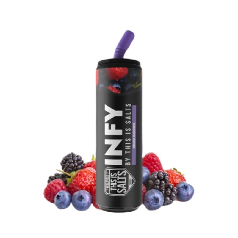 This is Salts Series Infy Disposable Pod - 6000 Puffs - Mixed Berries
