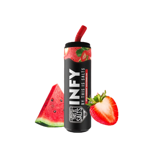 This is Salts Series Infy Disposable Pod - 6000 Puffs - Strawberry Watermelon