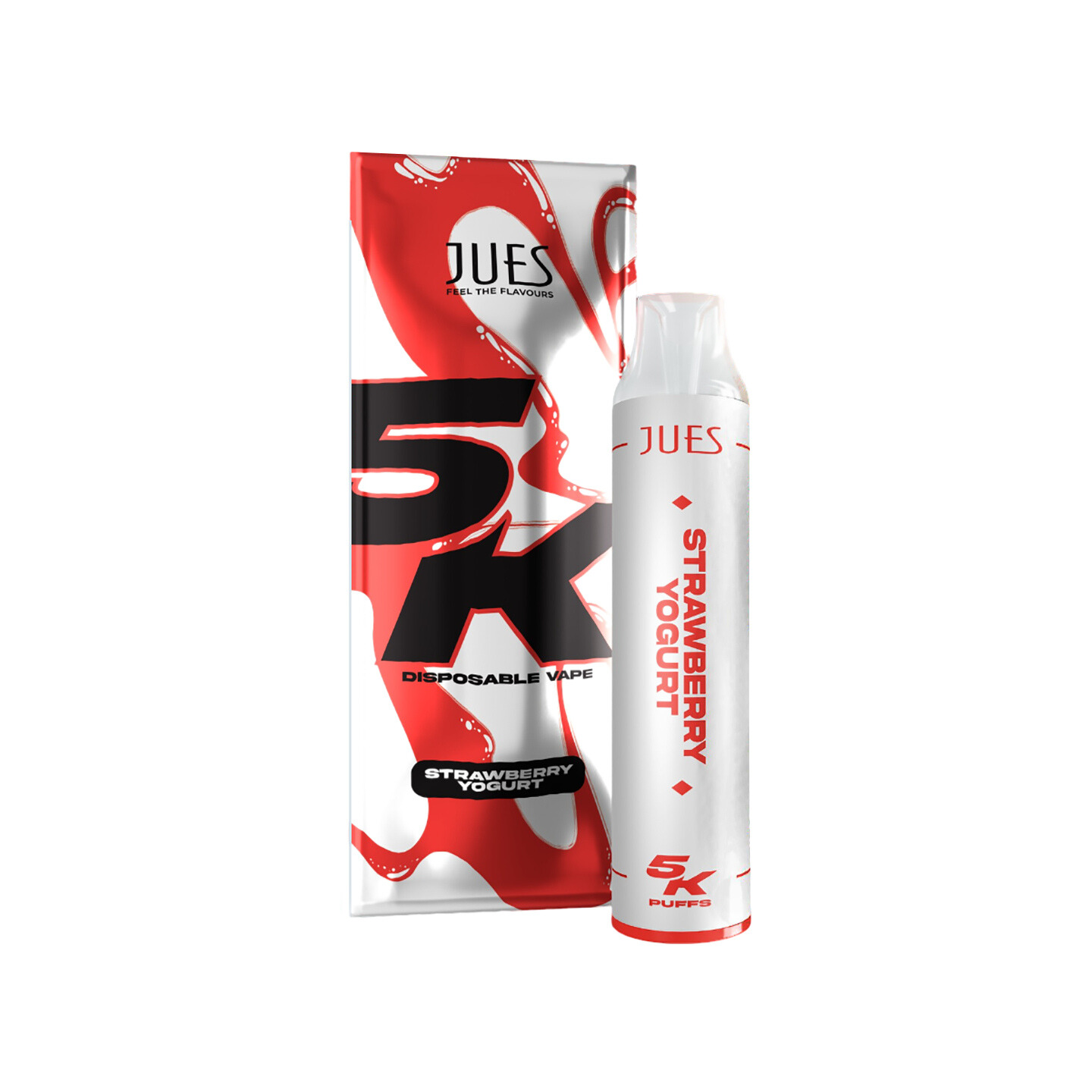 Jues Disposable Vape Device - 5000 Puffs - Strawberry Yogurt