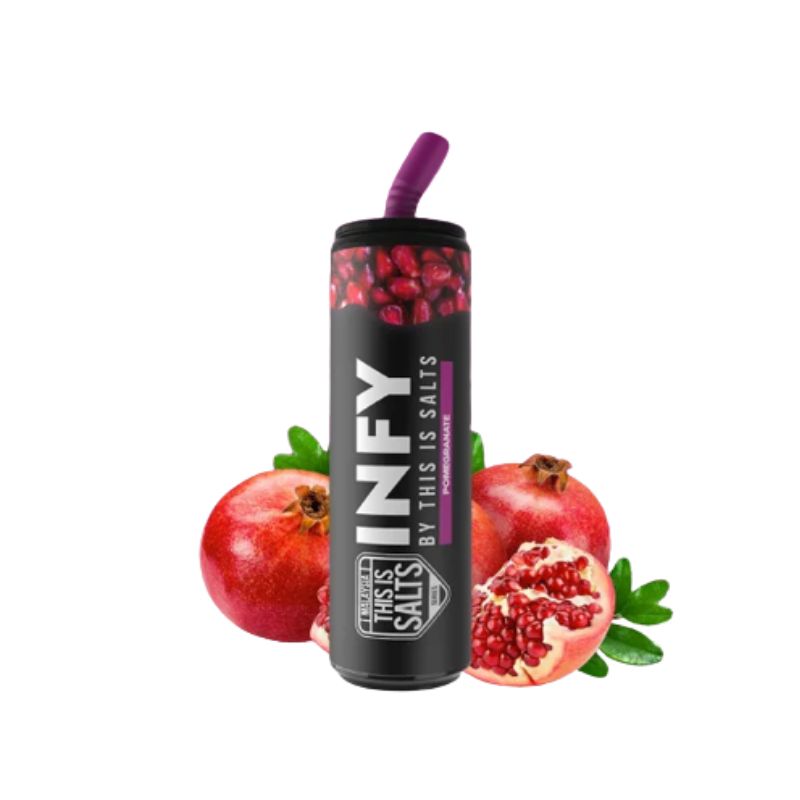 This is Salts Series Infy Disposable Pod - 6000 Puffs - Pomegranate
