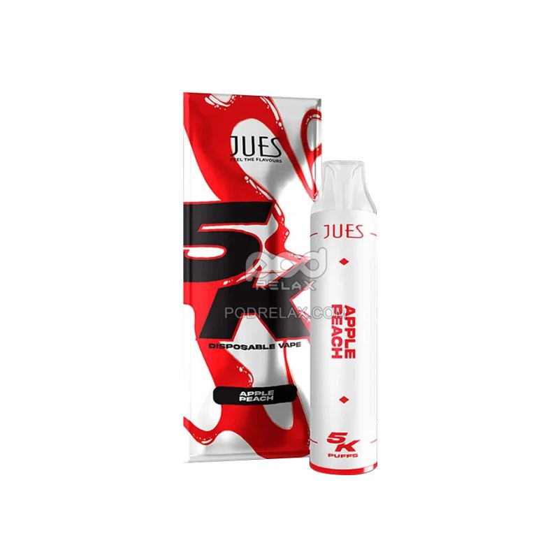 Jues Disposable Vape Device - 5000 Puffs - Apple Peach