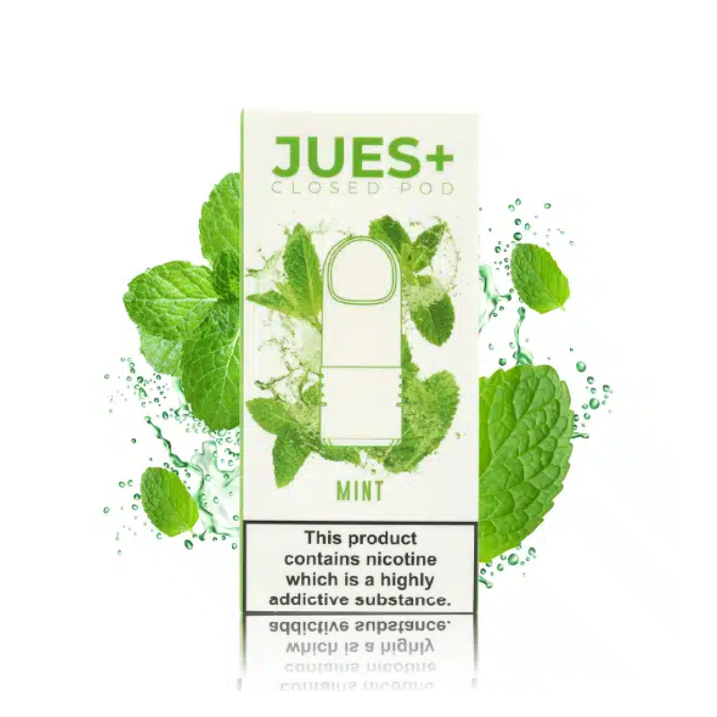 Jues+ Closed Pod - Mint - 2.5ml -3% Nicotine