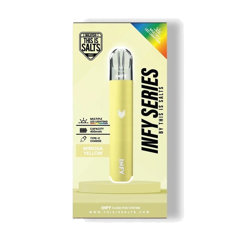 Infy Series By This Is Salts Vape Device - Mimosa Yellow
