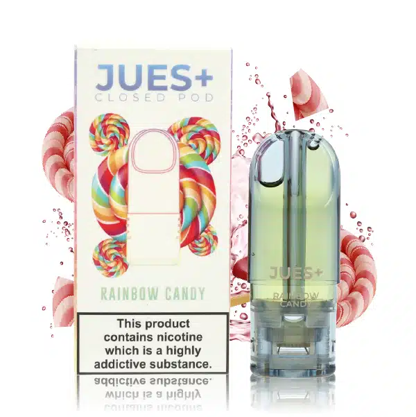 Jues Plus Closed Pod - Rainbow Candy - 2.5ml - 3% Nicotine