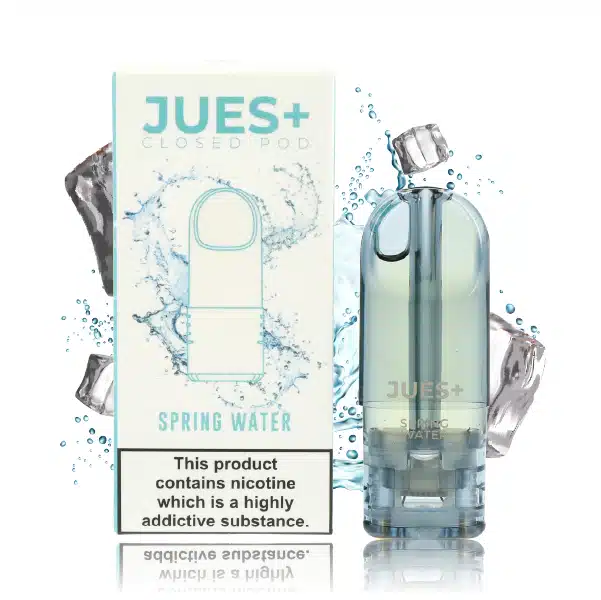 Jues Plus Closed Pod - Spring Water - 2.5ml - 3% Nicotine
