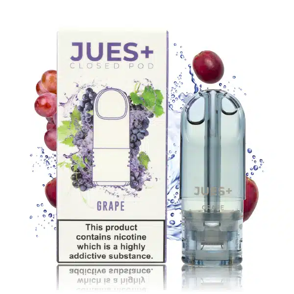 Jues Plus Closed Pod - Grape - 2.5ml - 3% Nicotine