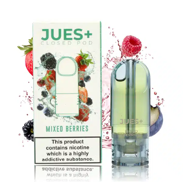 Jues Plus Closed Pod - Mixed Berries - 2.5ml - 3% Nicotine