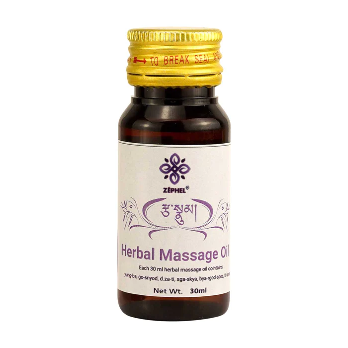 Menjong Sorig - Zephel Herbal Massage Oil - 30ml