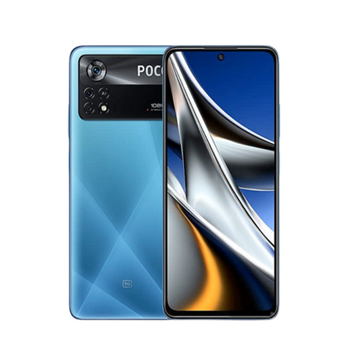 Poco X4 Pro 5G Mobile Phone, 6/128 - Black, Yellow & Blue