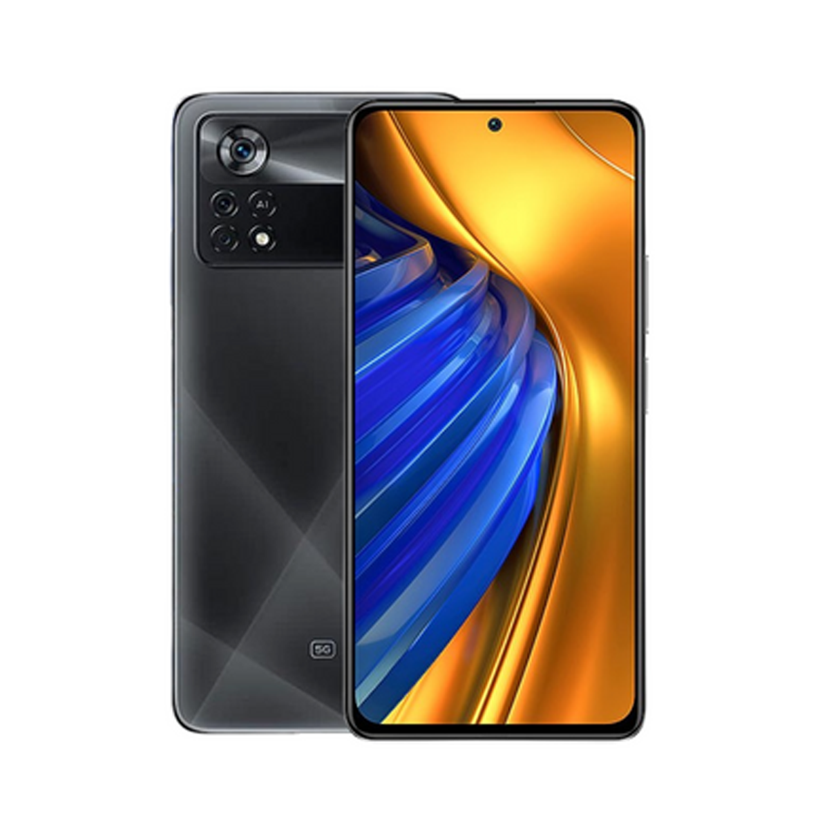 Poco X4 Pro 5G Mobile Phone, 8/128 - Black, Yellow & Blue