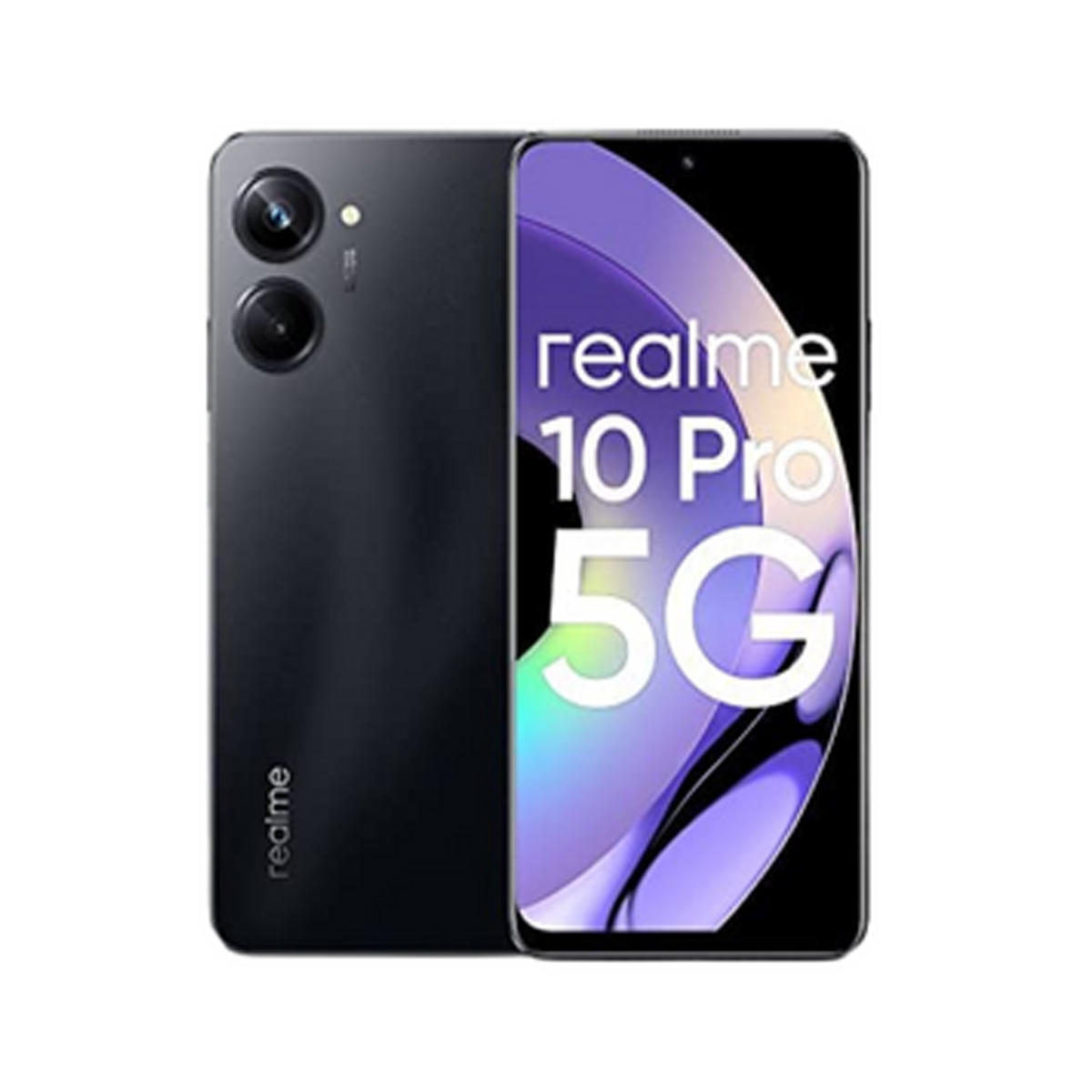 Realme 10 Pro 5G Mobile Phone, 6/128 - Yellow, Black & Blue