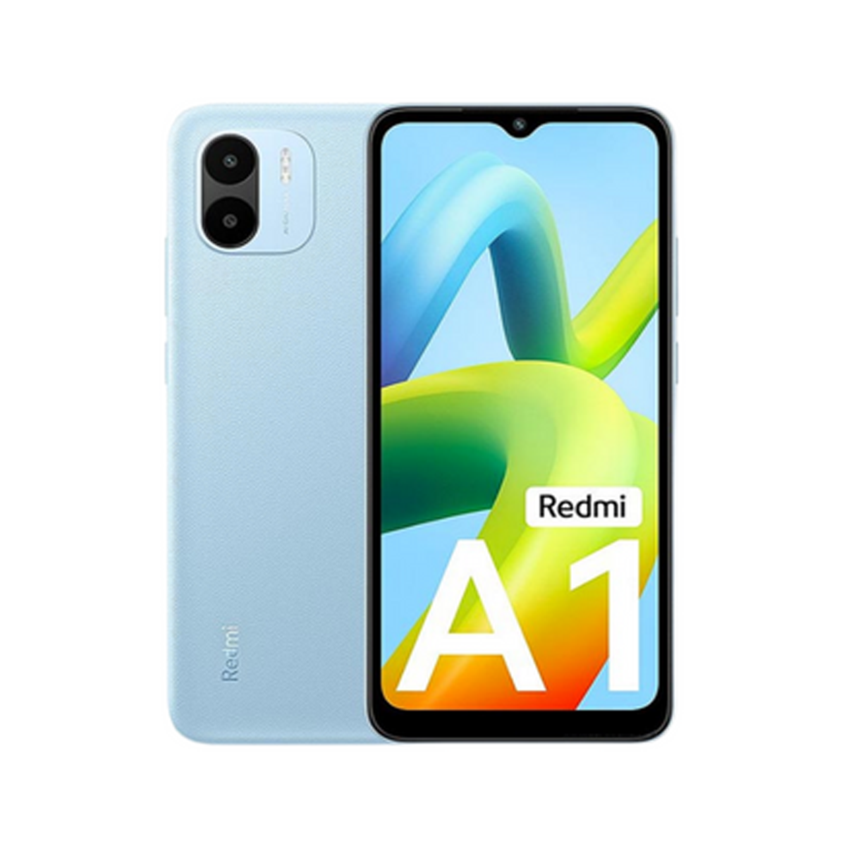 Redmi A1 Mobile Phone, 2/32 - Black, Yellow, & Blue