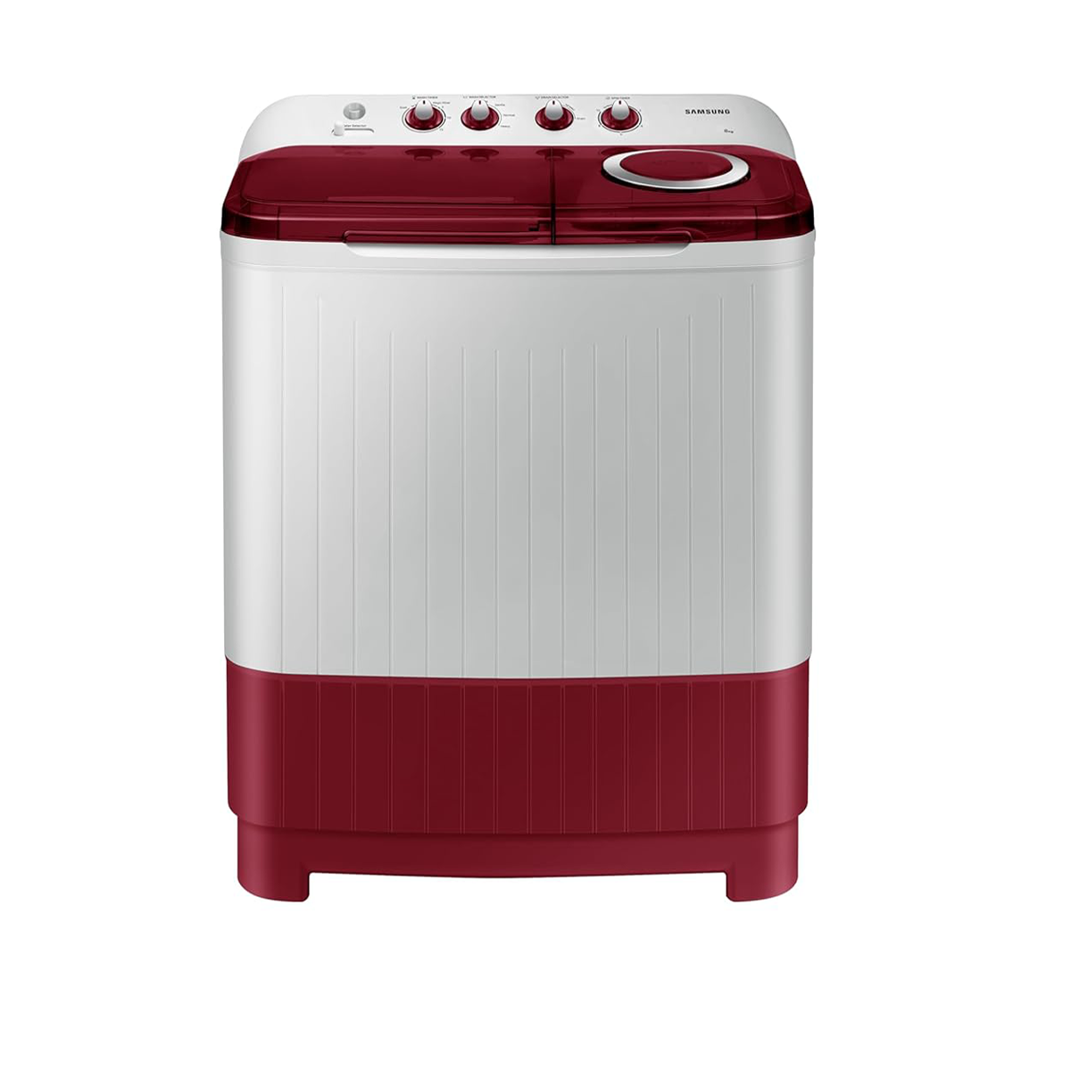 Samsung Washing Machine Air Turbo Drying - 5 star Semi Automatic - Top Load - ( WT80C4000RR/TL ) 8kg