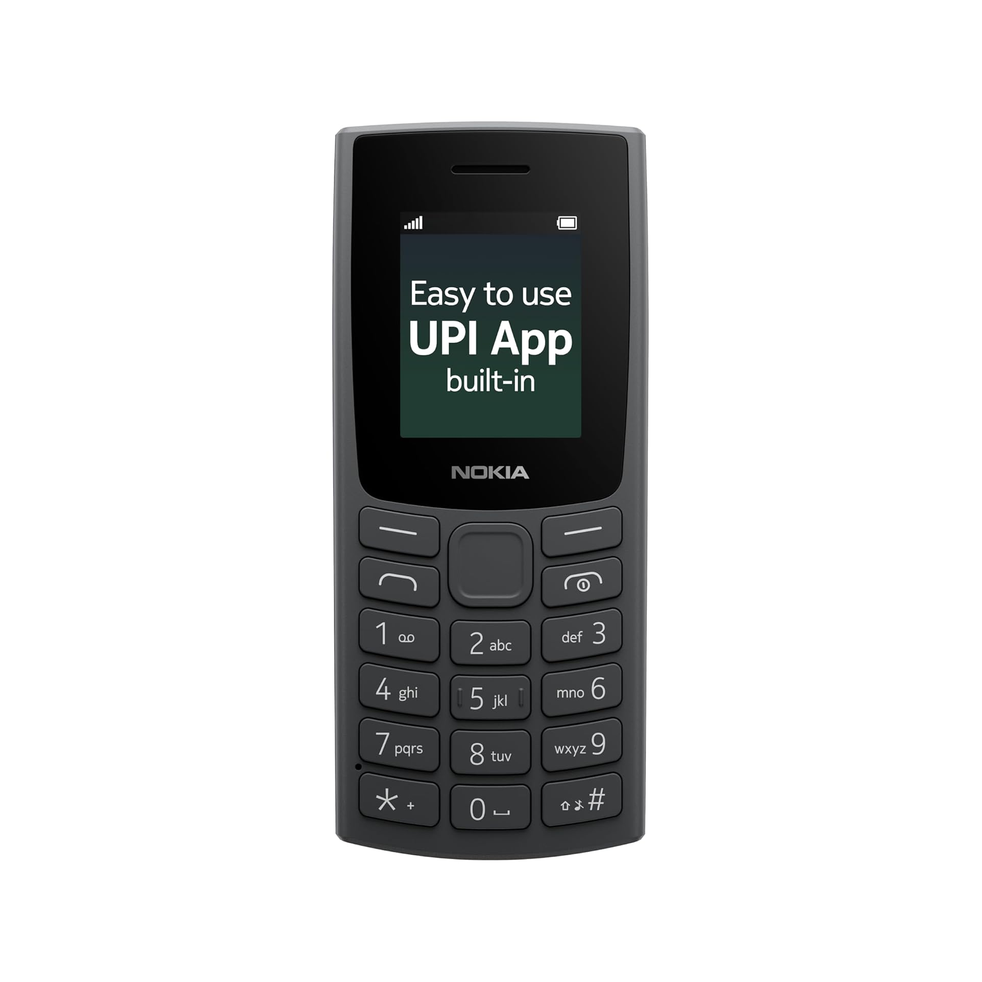 Nokia 105 Single Sim - Yellow, Black & Blue