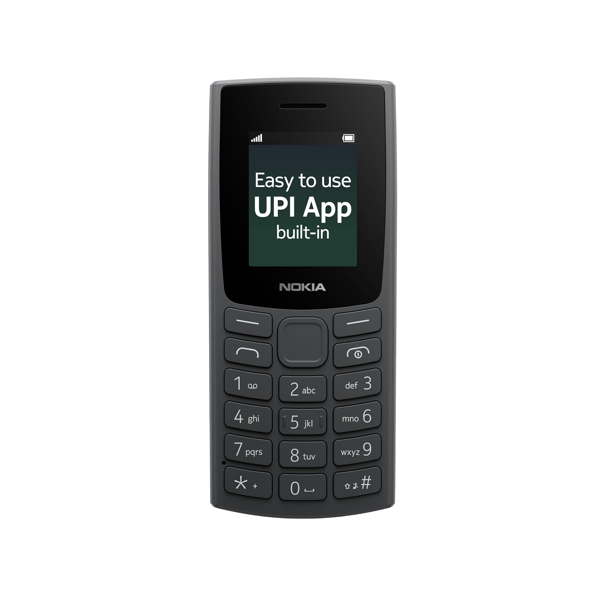 Nokia 105 Single Sim Plus - Yellow, Black & Blue